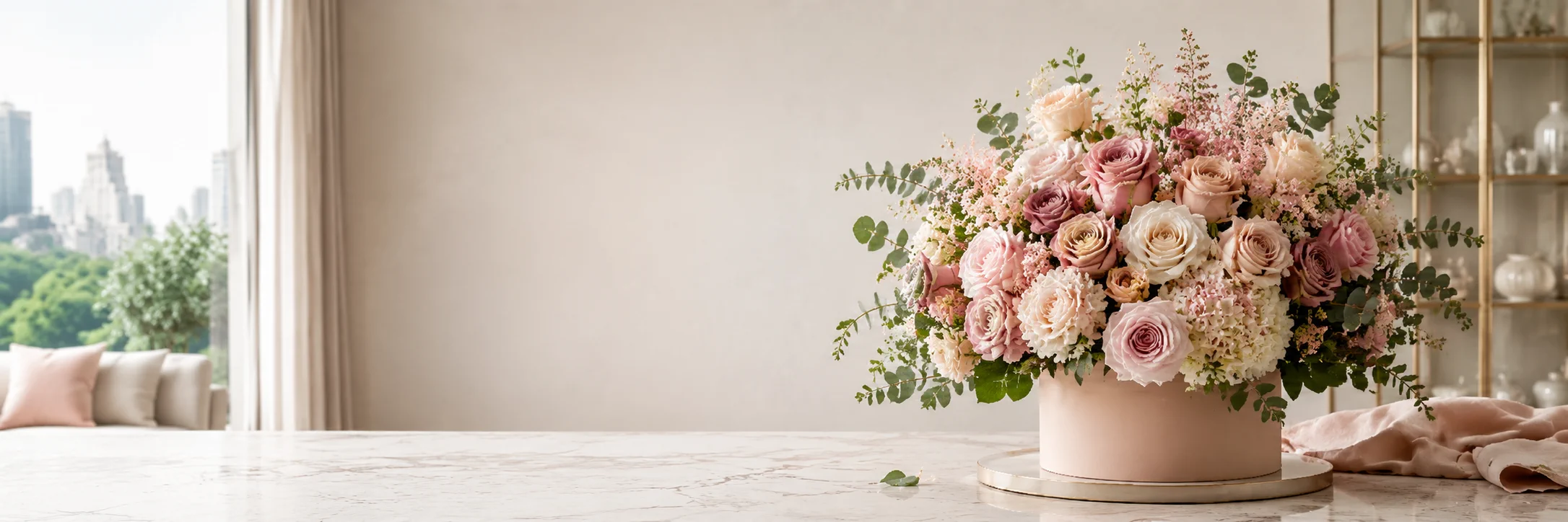 Fresh flowers delivered across Nashville