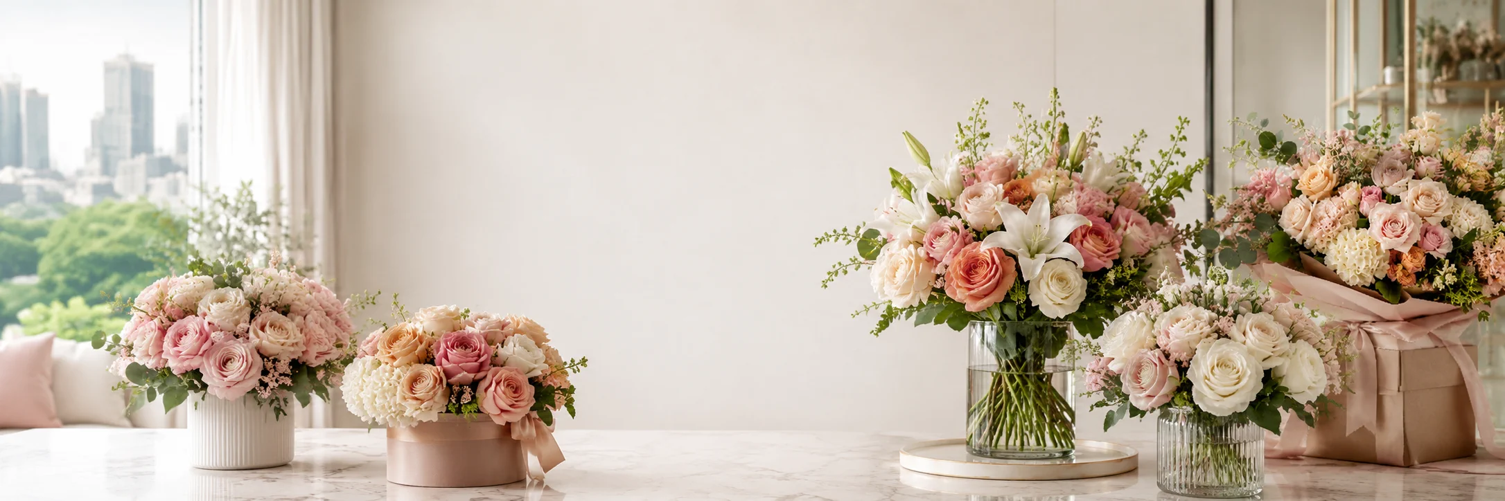 Velvet Rose floral designs for Nashville weddings, funerals, sympathy, and parties