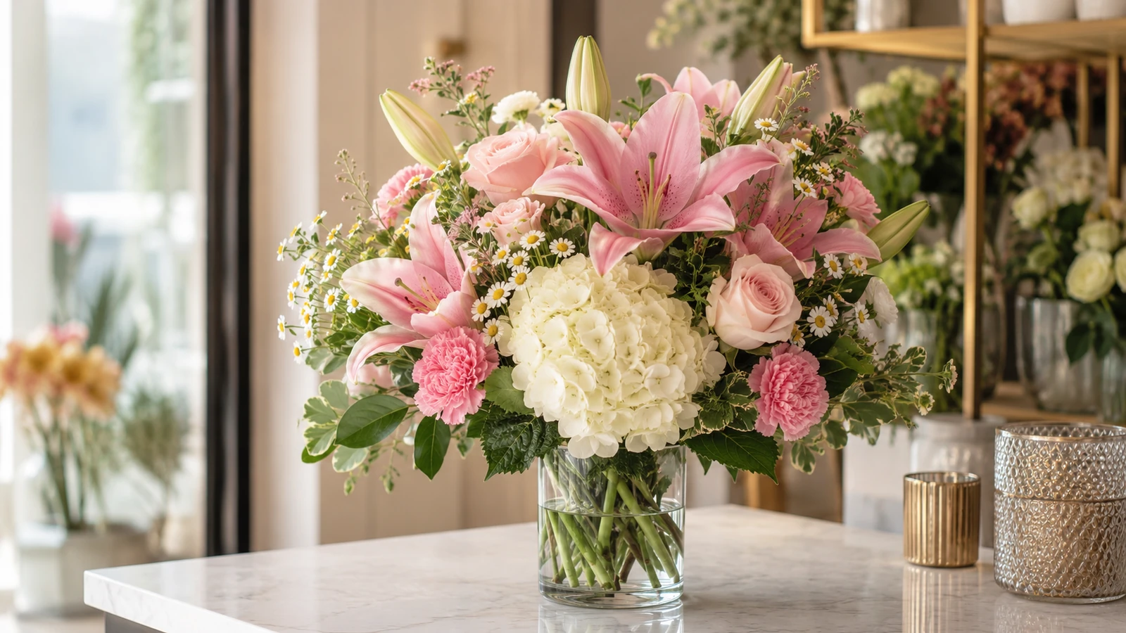 Premium seasonal wedding bouquet for a Velvet Rose wedding flower guide