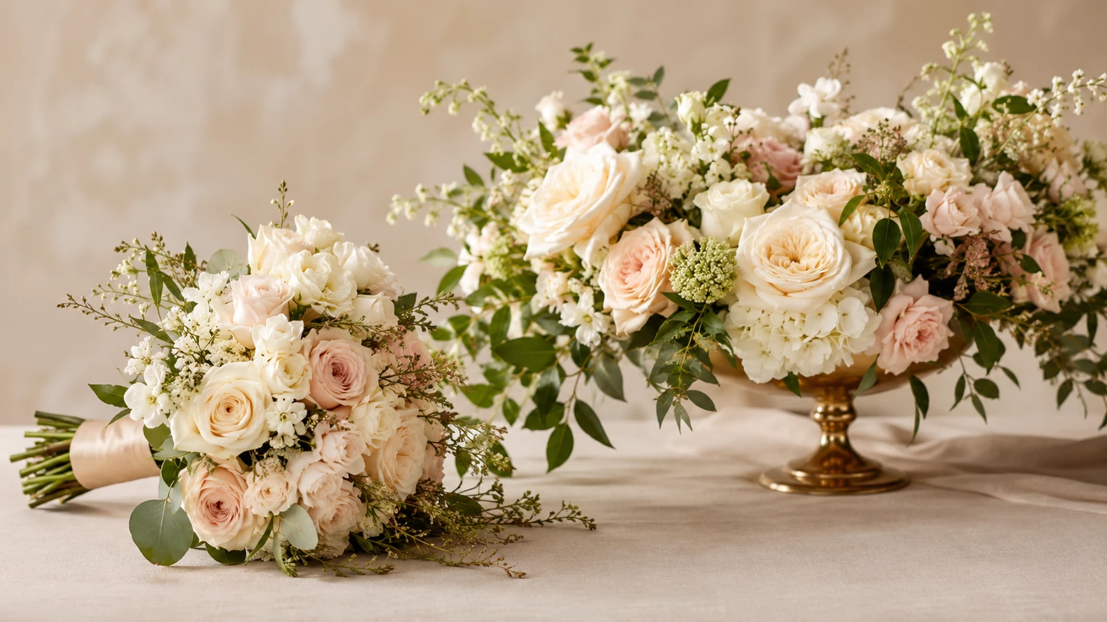 Home-friendly floral arrangement with soft greenery for a cautious pet safety flower guide
