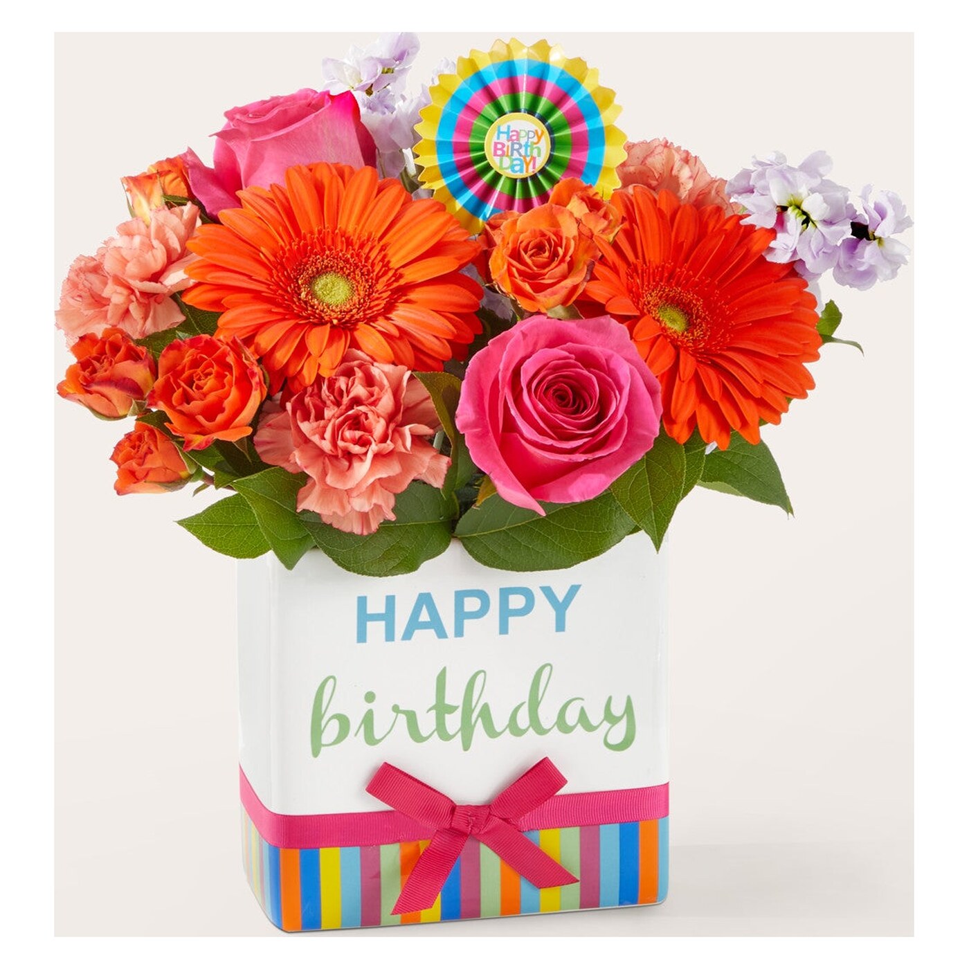 Birthday Surprise Bouquet arrangement option 2
