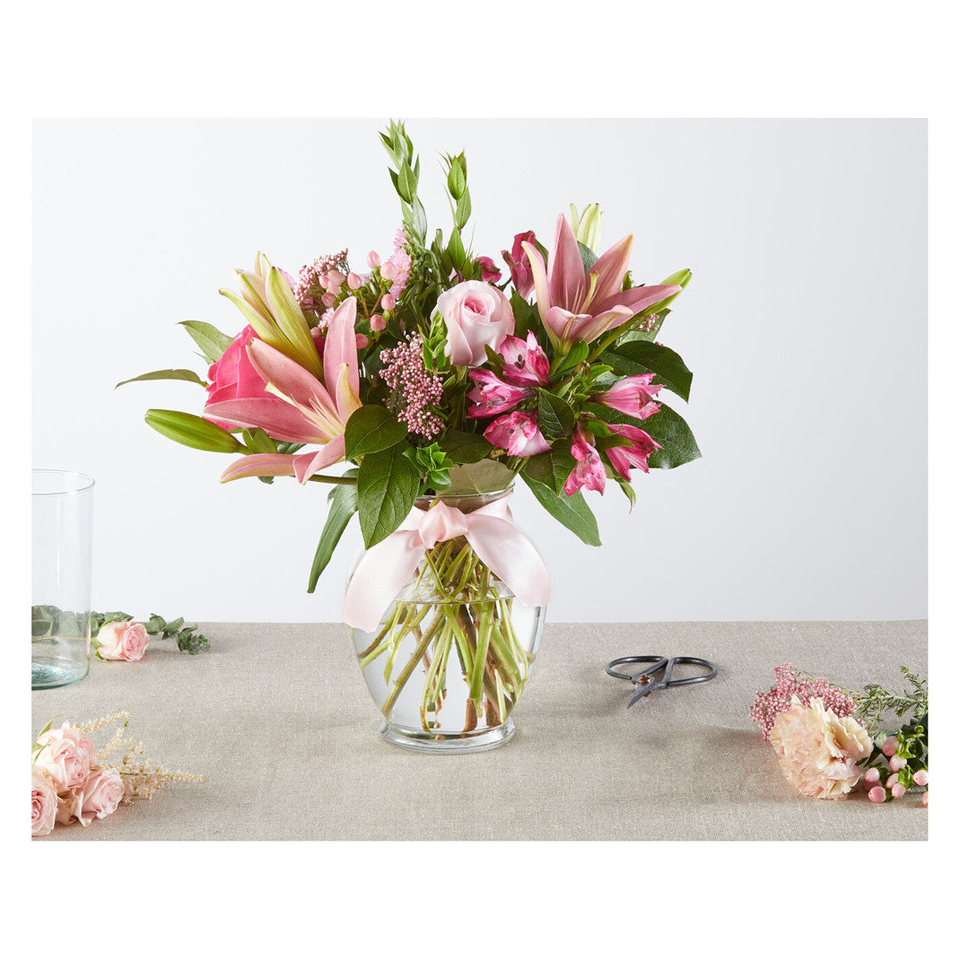 Pink Ribbon - A Florist Original arrangement option 3