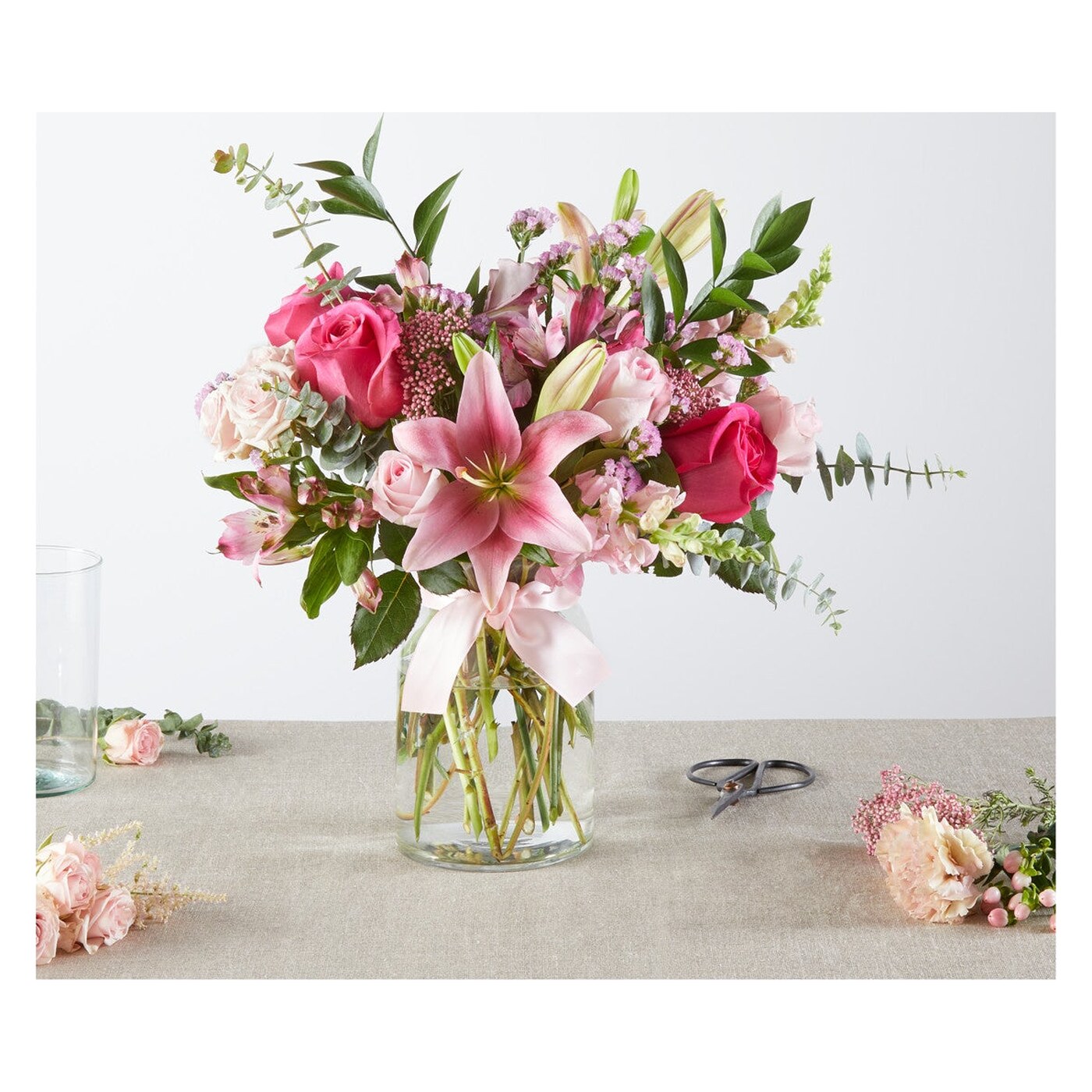 Pink Ribbon - A Florist Original arrangement option 2