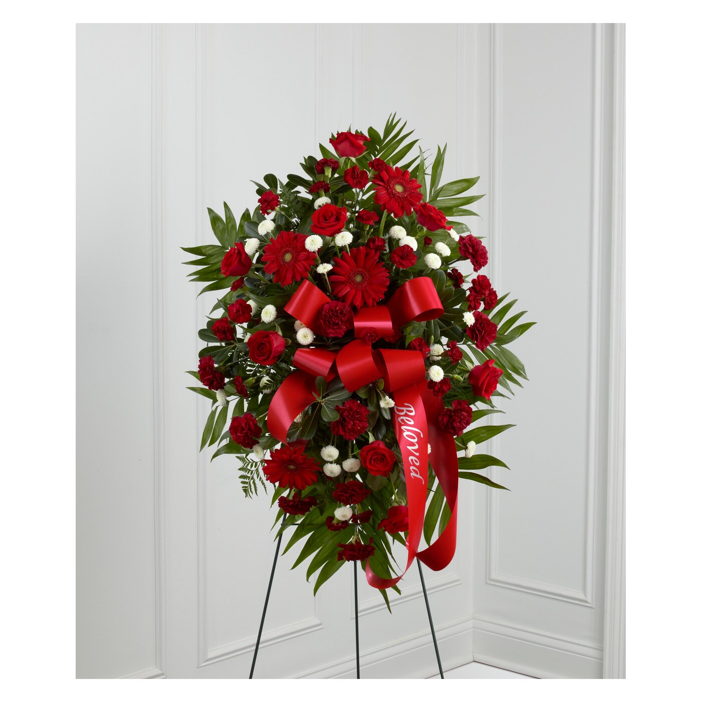 Treasured Memories Standing Spray flower arrangement