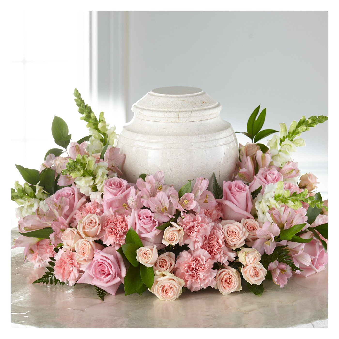 Blooms of Hope Cremation Adornment flower arrangement