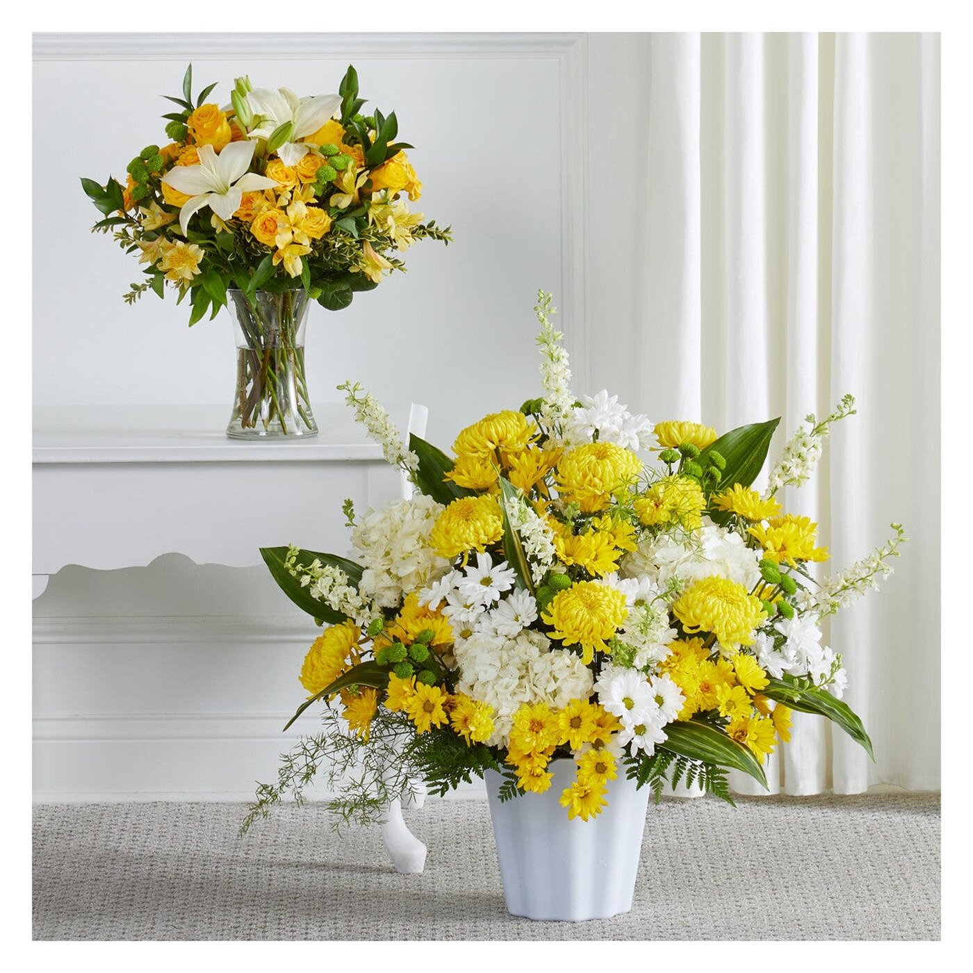 Warm Remembrance Bundles flower arrangement