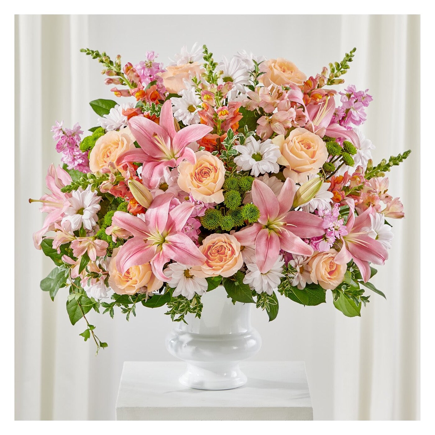 Heartfelt Gesture Urn Arrangement arrangement option 2