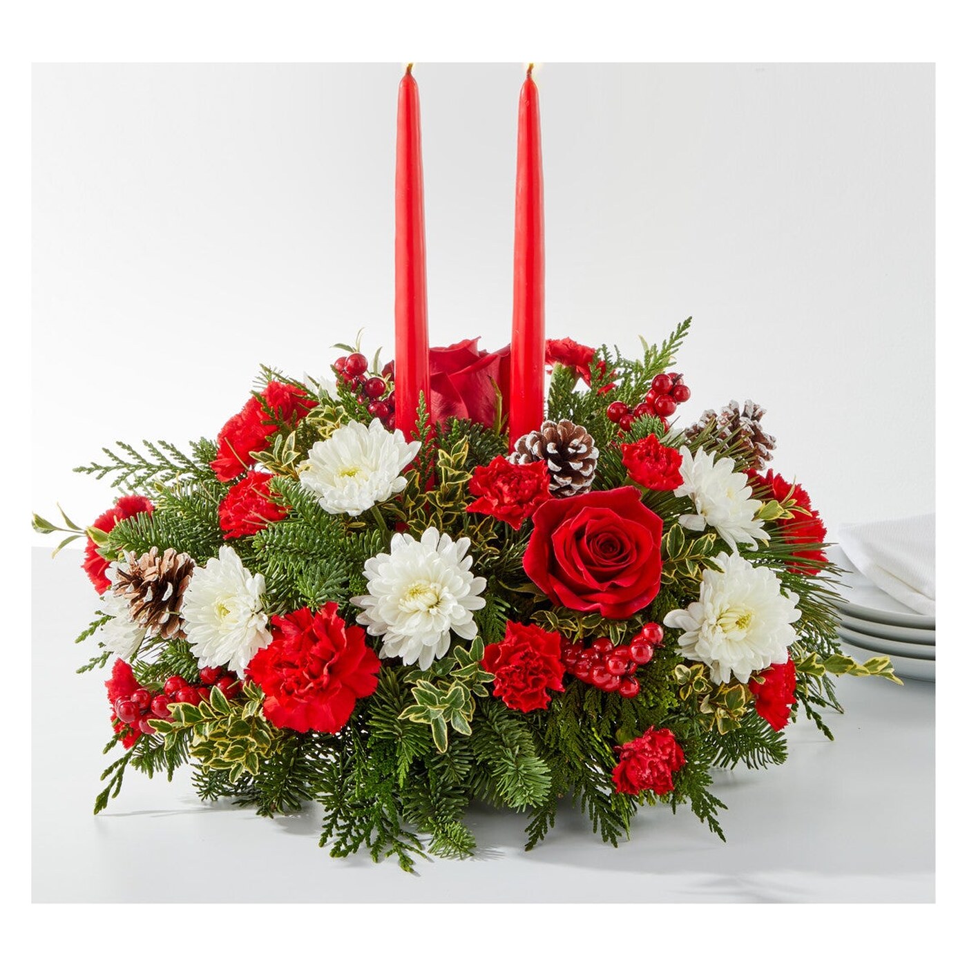 Holiday Soiree Centerpiece arrangement option 3