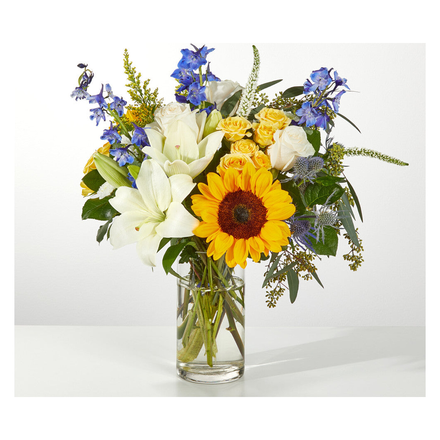 Wonderfully Sunny Winter Bouquet arrangement option 2
