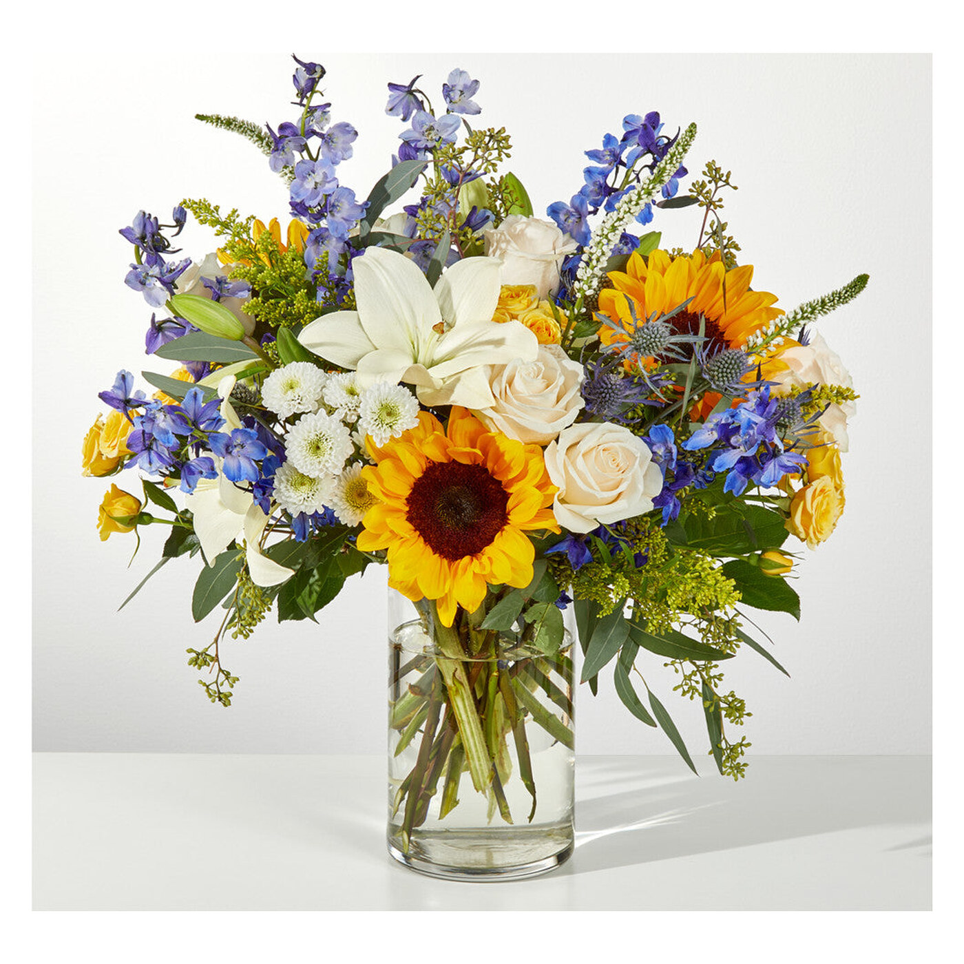 Wonderfully Sunny Winter Bouquet arrangement option 4