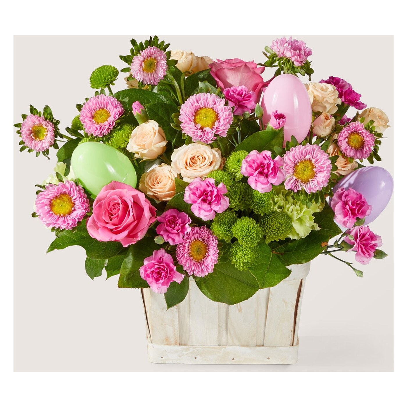 Get Eggcited Basket arrangement option 2
