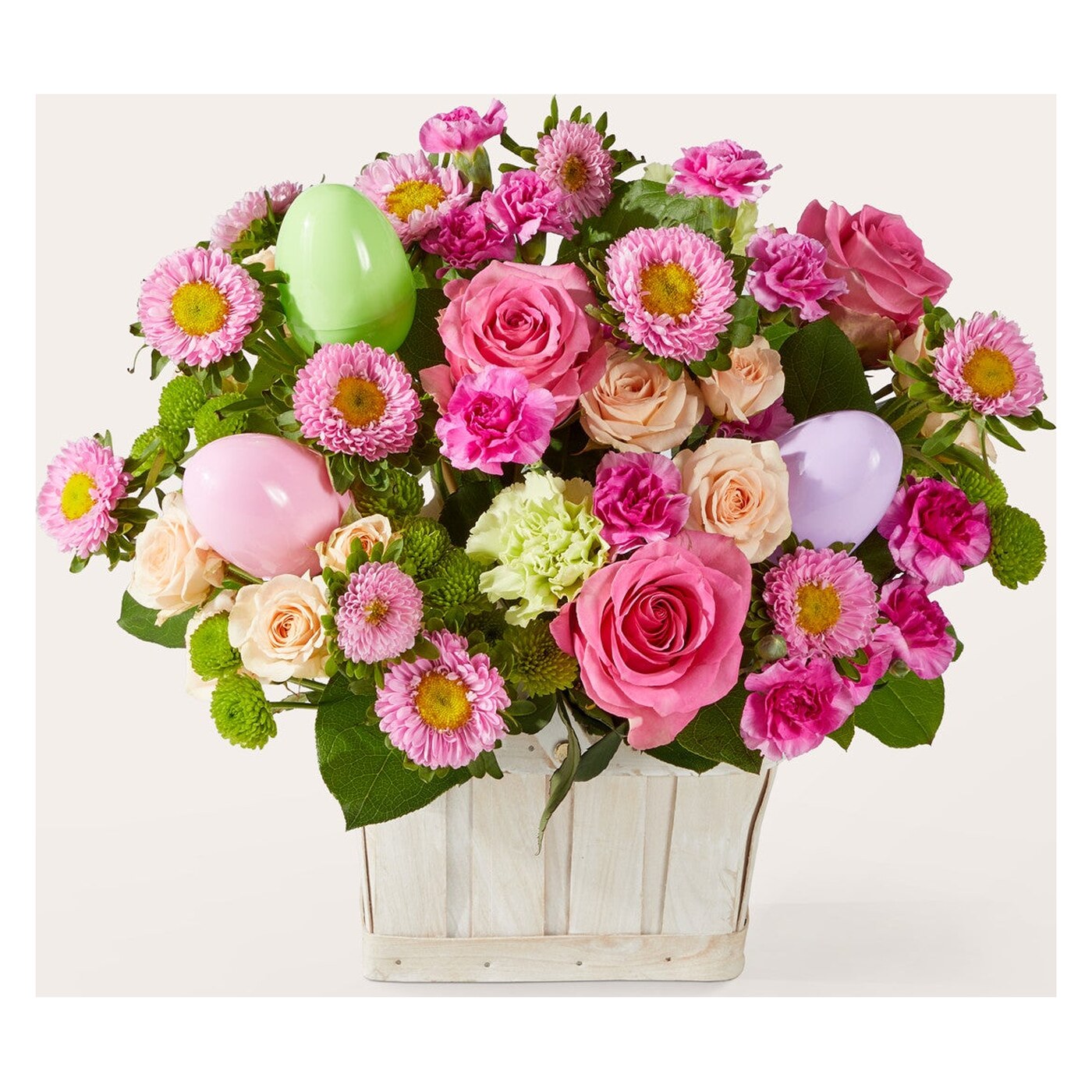Get Eggcited Basket arrangement option 3