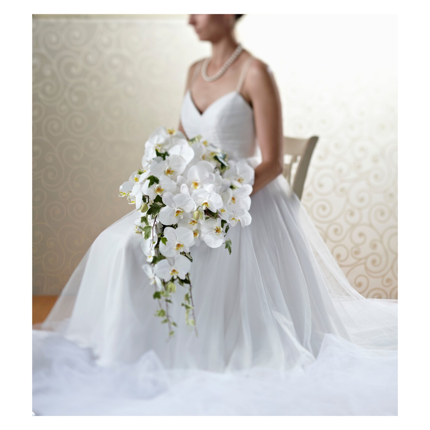 Classic White Bouquet flower arrangement
